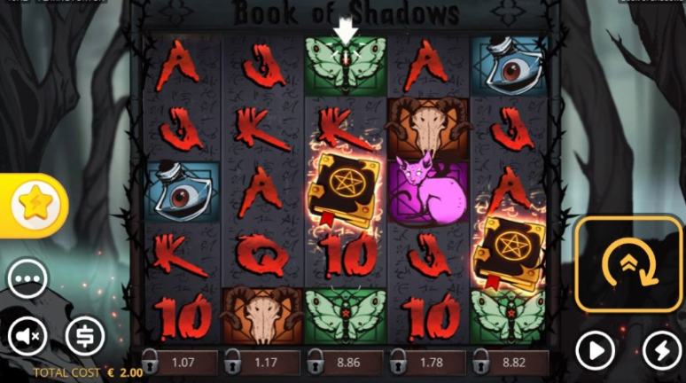 gameplay book of shadows